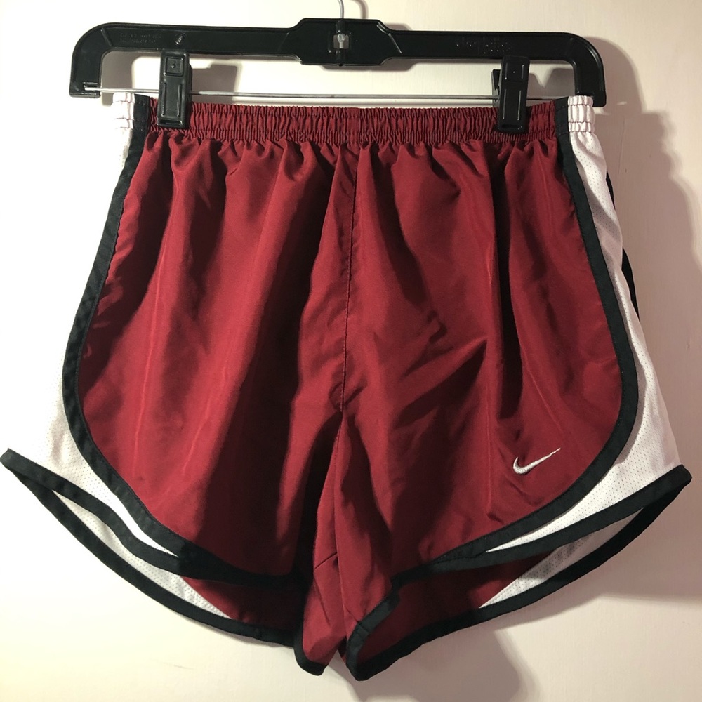 Burgundy Nike Shorts